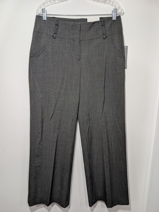 Apt. 9 Pants - Apt. 9 Charcoal Gray Maxwell Stretch Dress Trousers Womens 12